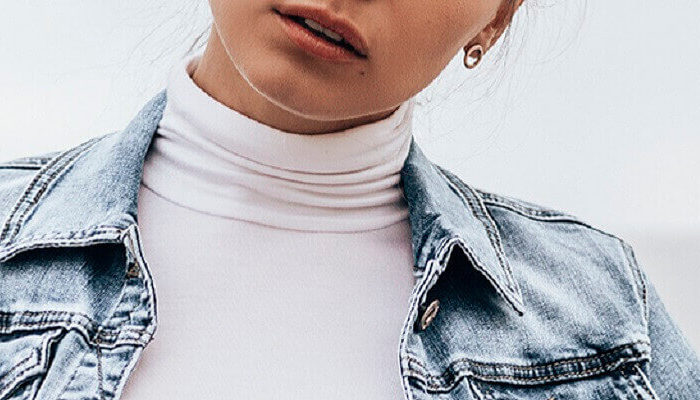 Dámské halenky s rolákem po celý rok