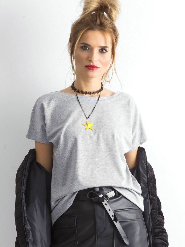 Velkoobchod Šedá Tričko Fire