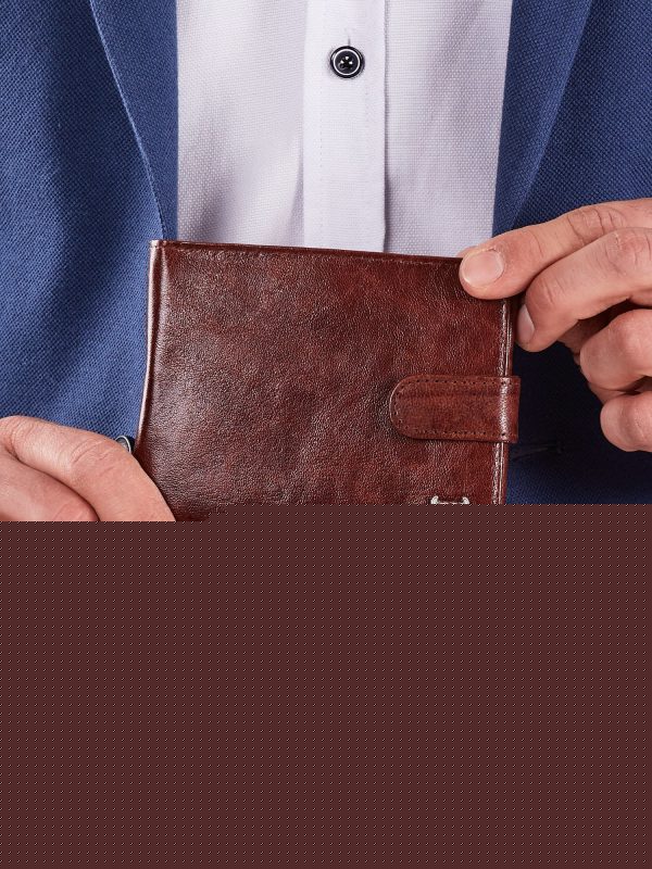 Velkoobchod Panská hnedá peněženka se sponou