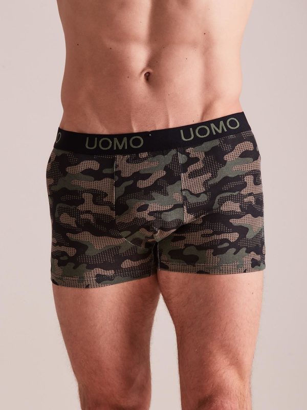 Velkoobchod Khaki Panske Camo boxerky