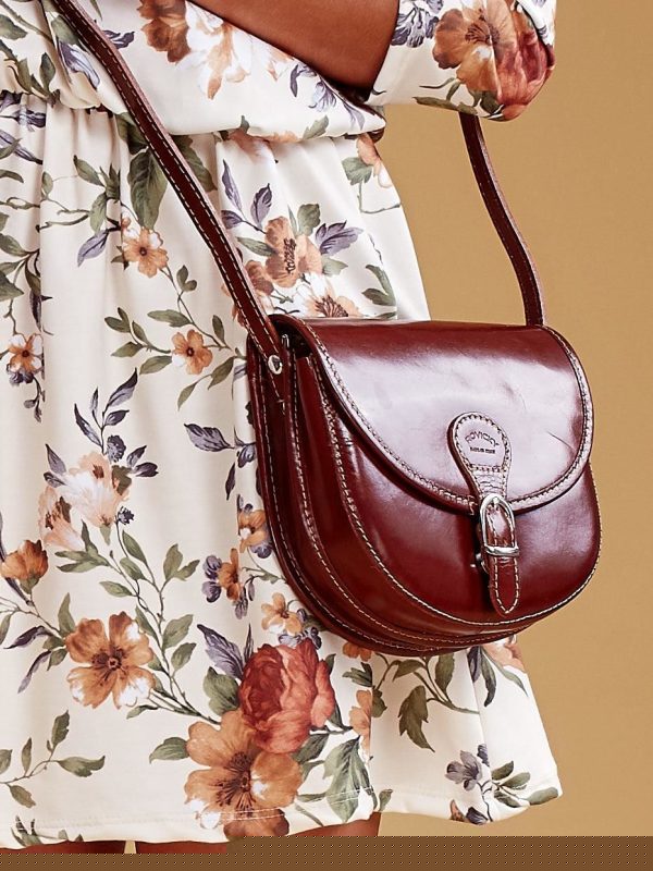 Velkoobchod Messenger taška s kůže hnědá