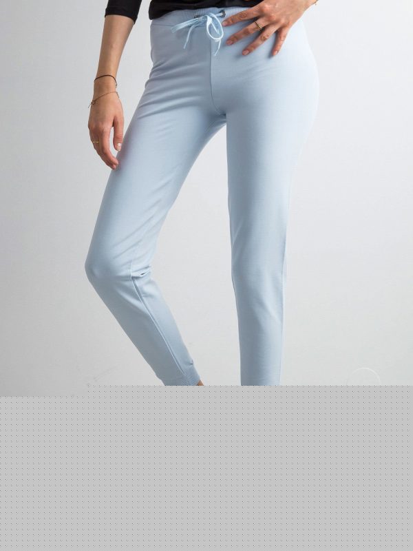 Velkoobchod Modré teplákové kalhoty s teplákovými soupravy