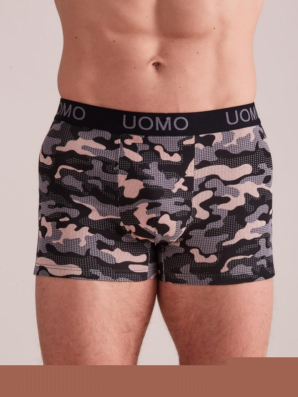 Velkoobchod Šedá Panske Camo boxerky