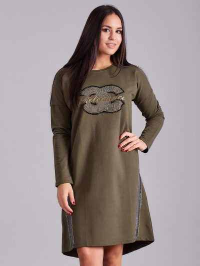 Velkoobchod Khaki mikiny s caminky