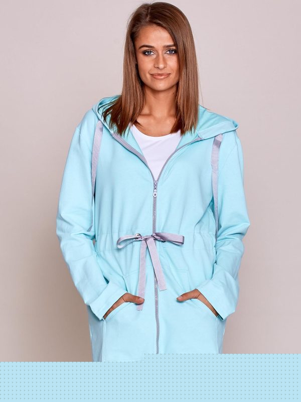 Velkoobchod Mikina s kapucí a pruhy mata