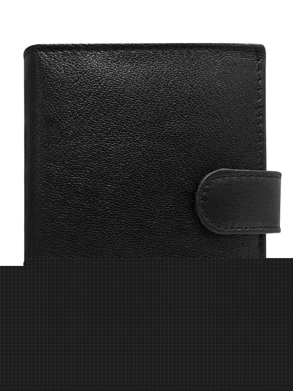 Velkoobchod Panská černá kožená peněženka