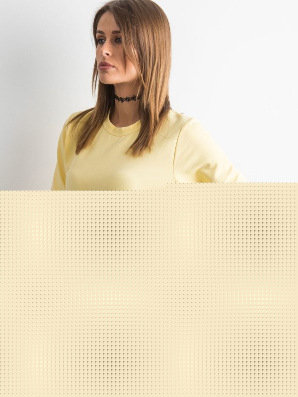 Velkoobchod Svetle Zlutá mikina pro ženy