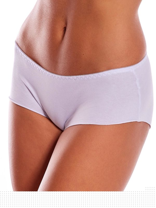 Velkoobchod Bíle dámské bezešvé kalhotky