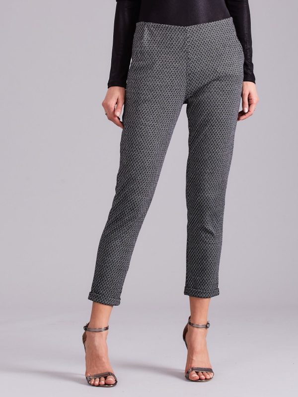 Velkoobchod Šedé vzorované doutničky