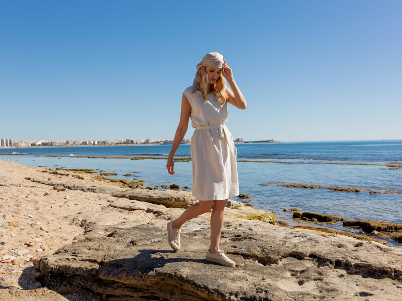 Lněné šaty pro letní velkoobchod – nový trend!