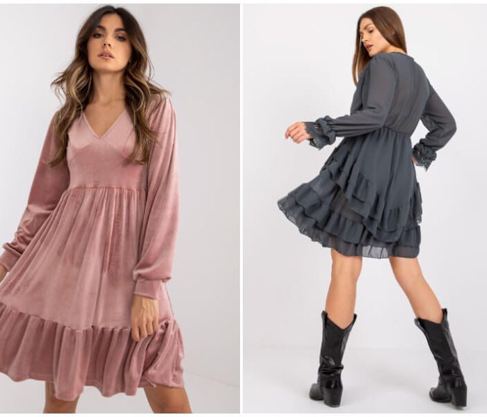 Velkoobchodní šaty s volánky – rozšiřte výběr šatů ve vašem obchodě