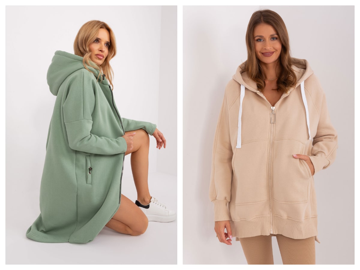 Mikiny s dlouhou základnou – najděte požadovaný model