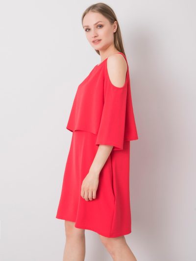 Velkoobchodní malinové šaty Susanne RUE PARIS