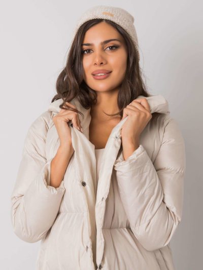 Velkoobchodní béžová melanžová čepice Andy RUE PARI