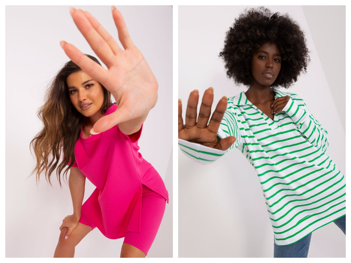 Nadměrná halenka – pohodlí pro každý den