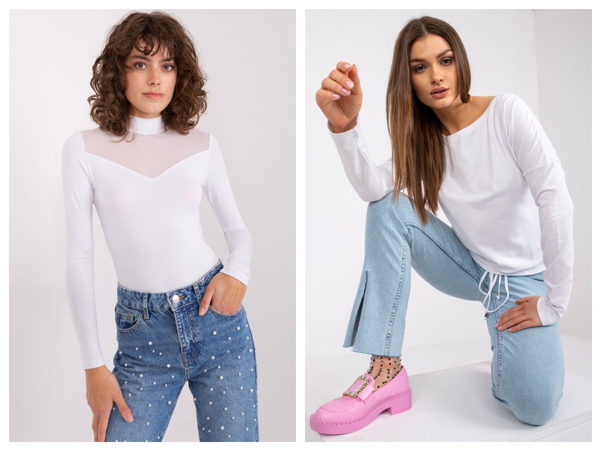 Bílá základní dámská halenka – jak ji stylizovat módně?