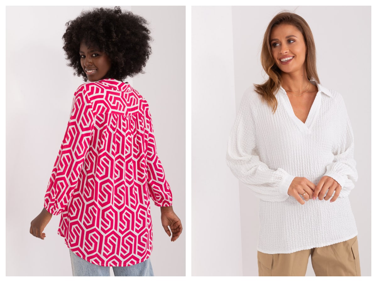 Košilové halenky – objevte jedinečné styly